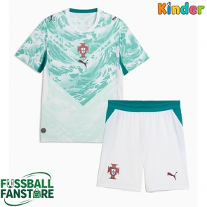 Portugal Replik Auswärtstrikot Kinder WM 2026 Kurzarm (+ Kurze Hosen)